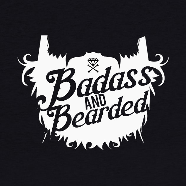 Badass & Bearded by DIAMONDSANDCROSSBONES